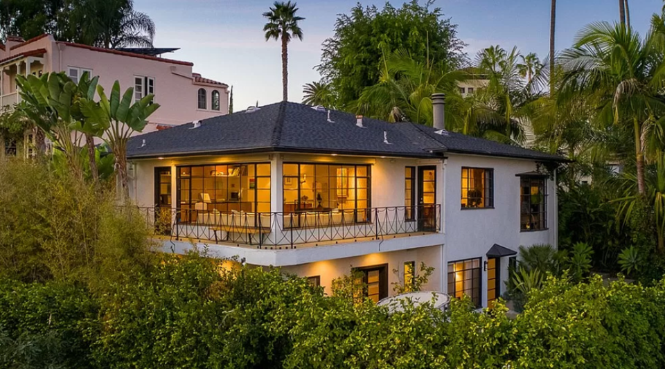 Amazing views from this classic Hollywood Hills home