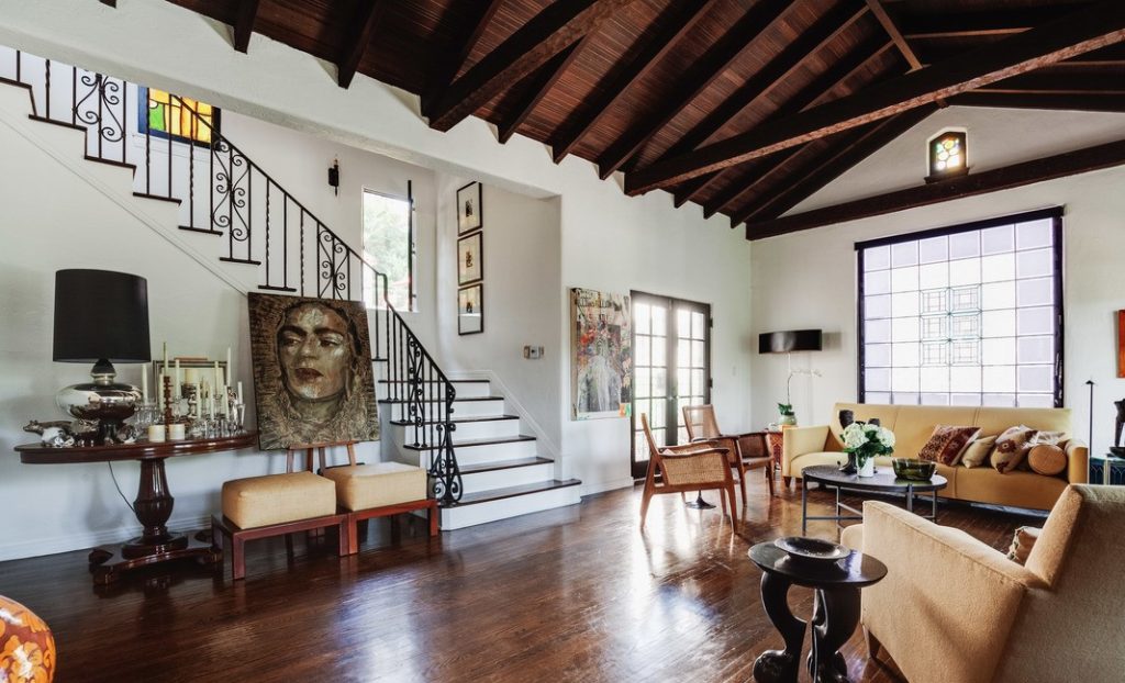 One-Of-A-Kind 1920s Turn-Key Spanish Charmer on The Iconic Hollywood Blvd.