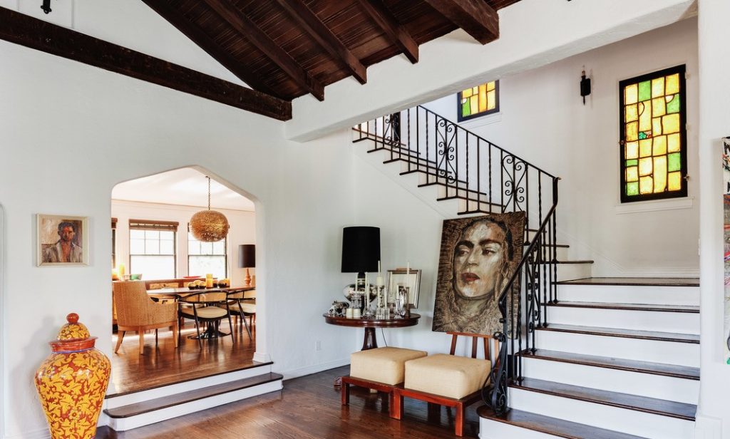 One-Of-A-Kind 1920s Turn-Key Spanish Charmer on The Iconic Hollywood Blvd. 