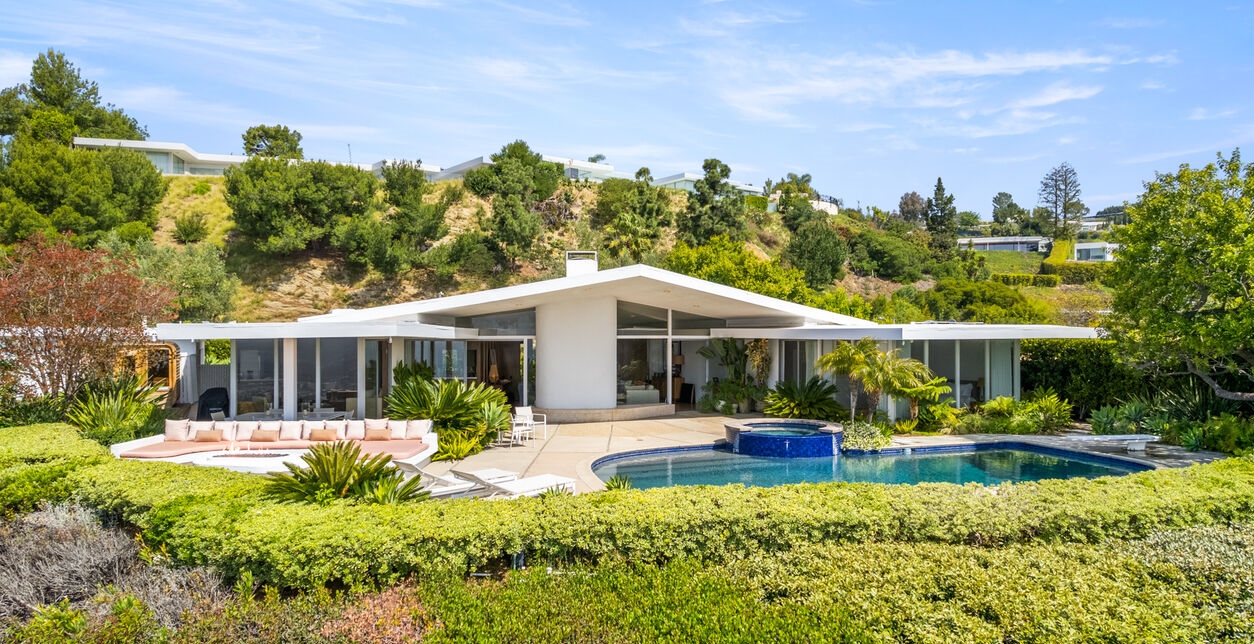 Beverly Hills Architectural with unobstructed City views. 
