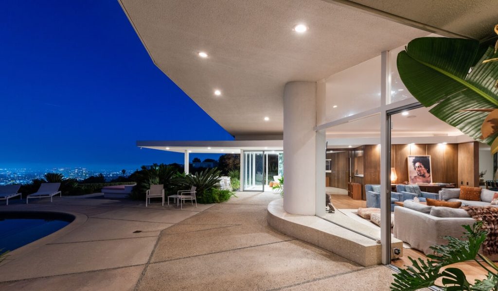 Incredible Mid Century Modern Design with walls of glass and breathtaking views.