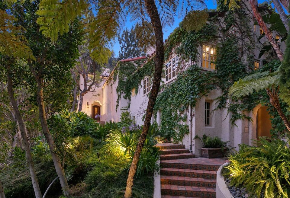 Classic Spanish Architectural Stunning Sunset Strip home