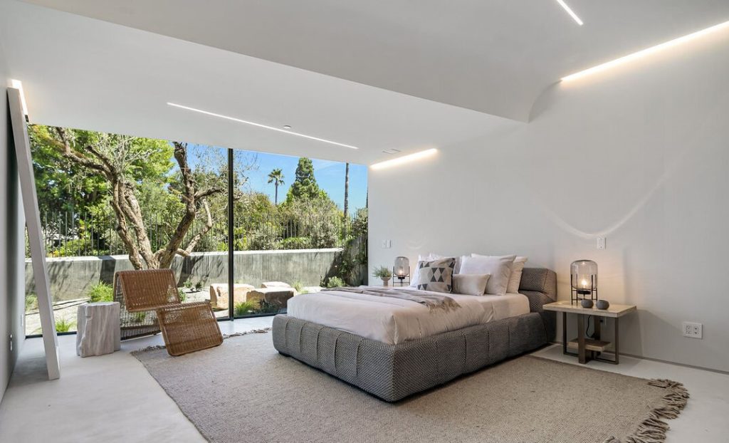 Magnificent spacious secondary bedrooms with soaking ceilings and glass enclosed walls