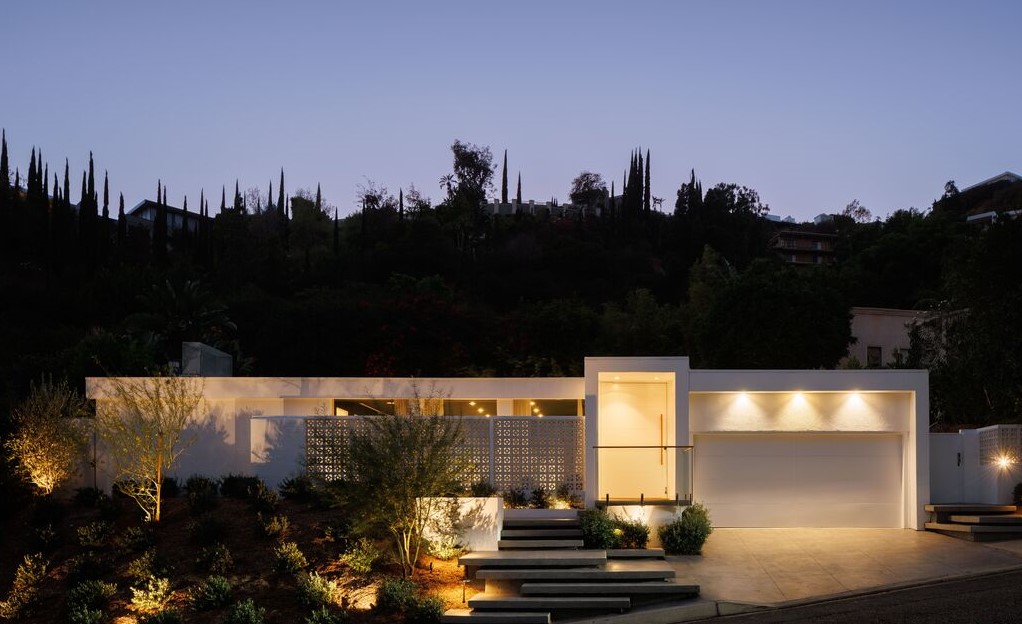 Sunset Plaza Hollywood Hills Mid-Century Luxury Villa