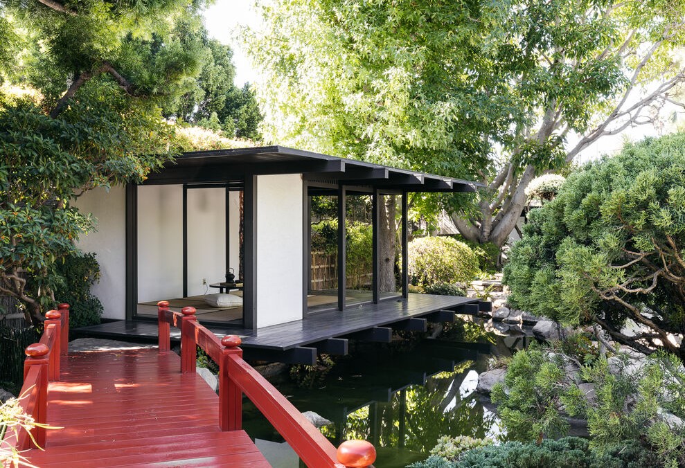 Beverly Hills Mid Century Japanese Minka by Jack A. Charney