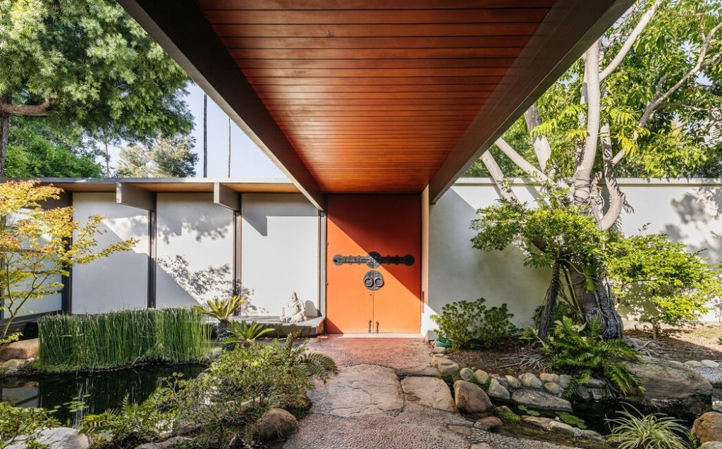 Beverly Hills Mid Century Japanese Minka by Jack A. Charney