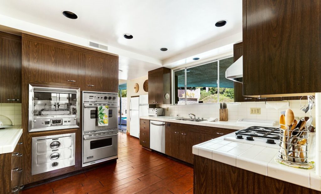 Fabulous mid century kitchen and the intersection of luxury and mid-century over the past 60 years.