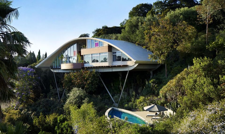 Hollywood Hills the Garcia House by John Lautner