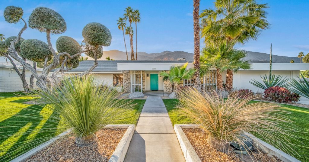 Palm Springs Indian Canyons Mid Century Modern