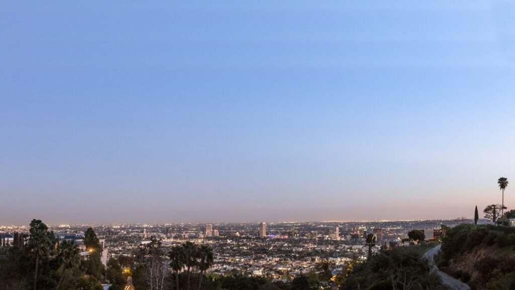 Hollywood Hills The Rubin Residence by Richard Frazer