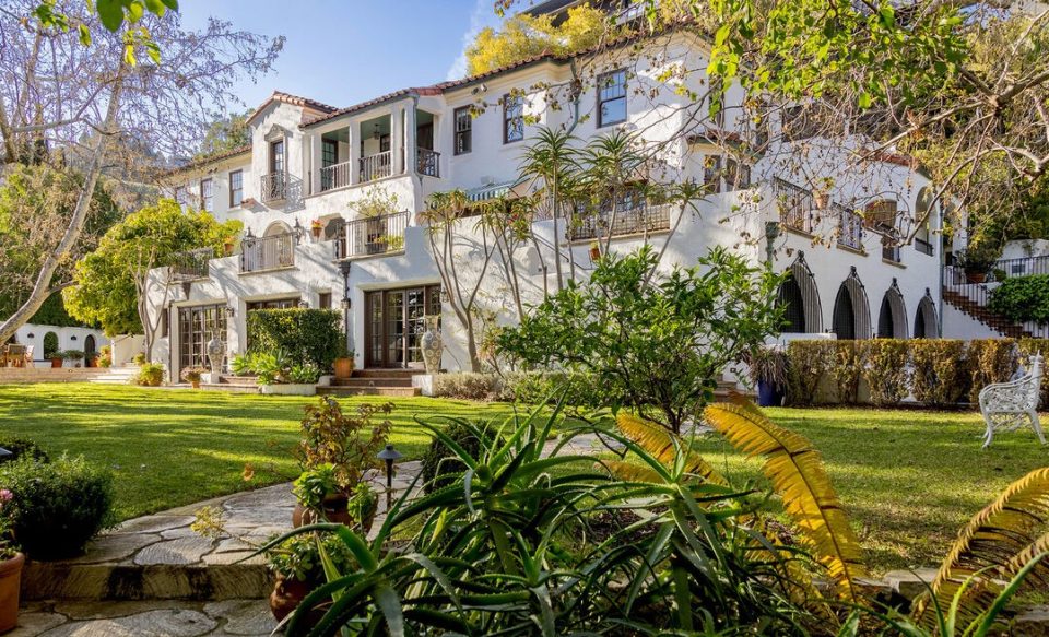 Hollywood Hills Spanish Mediterranean Estate