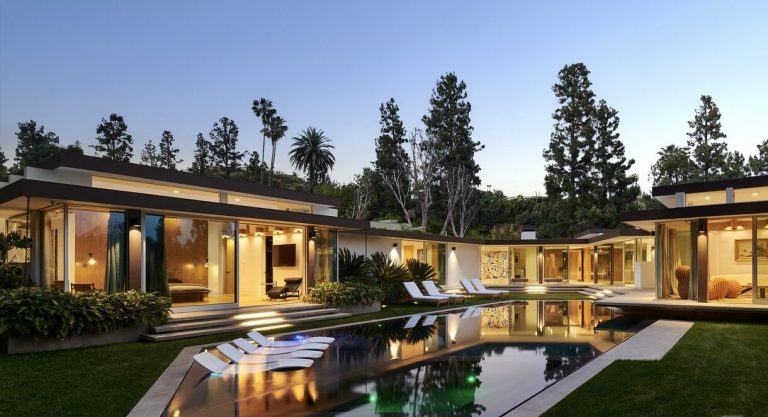 Trousdale Estates the Calvet Residence by Rex Lotery, FAIA