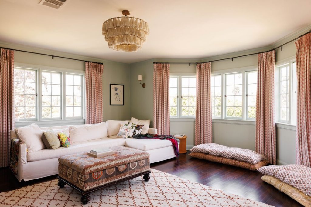 every room tells a story of grandeur and sophistication blended with bold color and personality