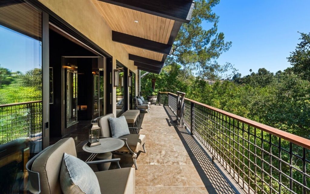 Hollywood Hills Mid-century Modern Zen Sanctuary by Jeremy Renner