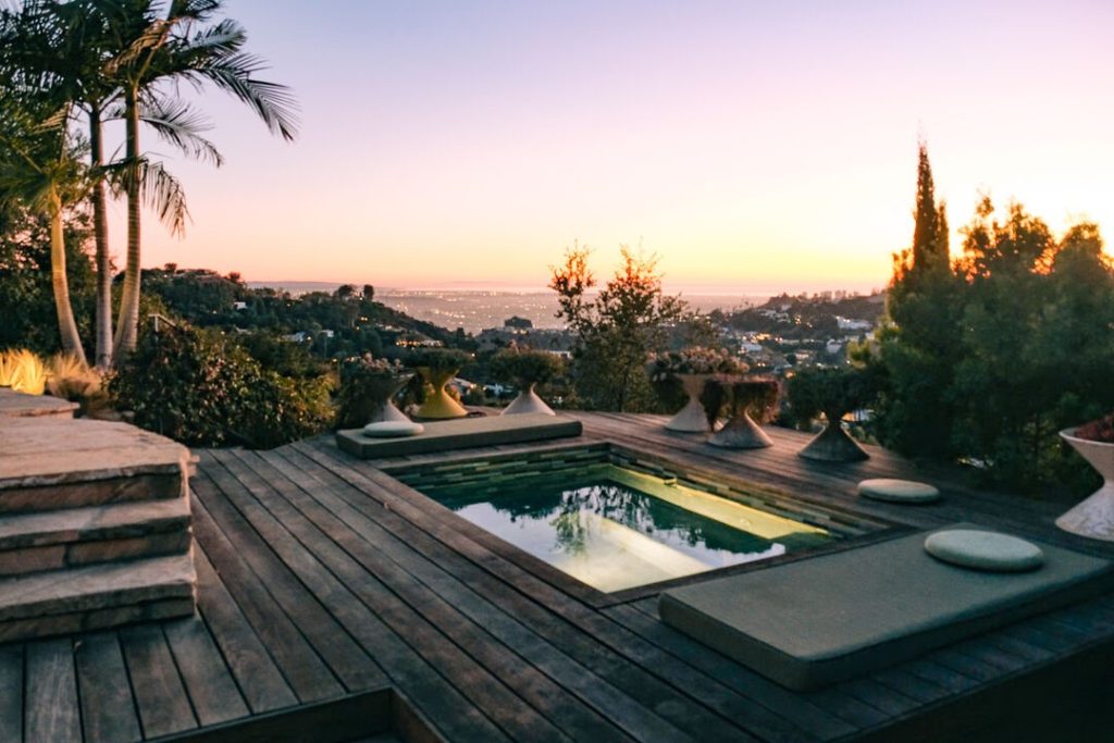 Hollywood Hills The Jack Lucas Residence AKA 'Pyramid Bungalow’ by Eric Black