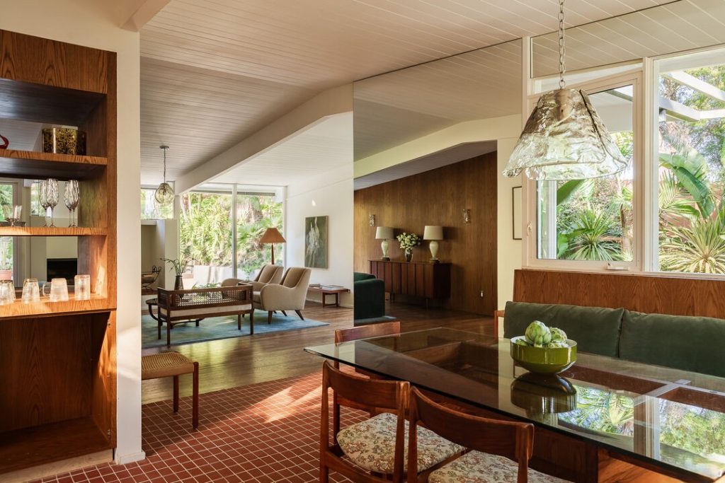 Hollywood Hills Iconic Post and Beam by Lauren Caris Cohan and MRJ Studios