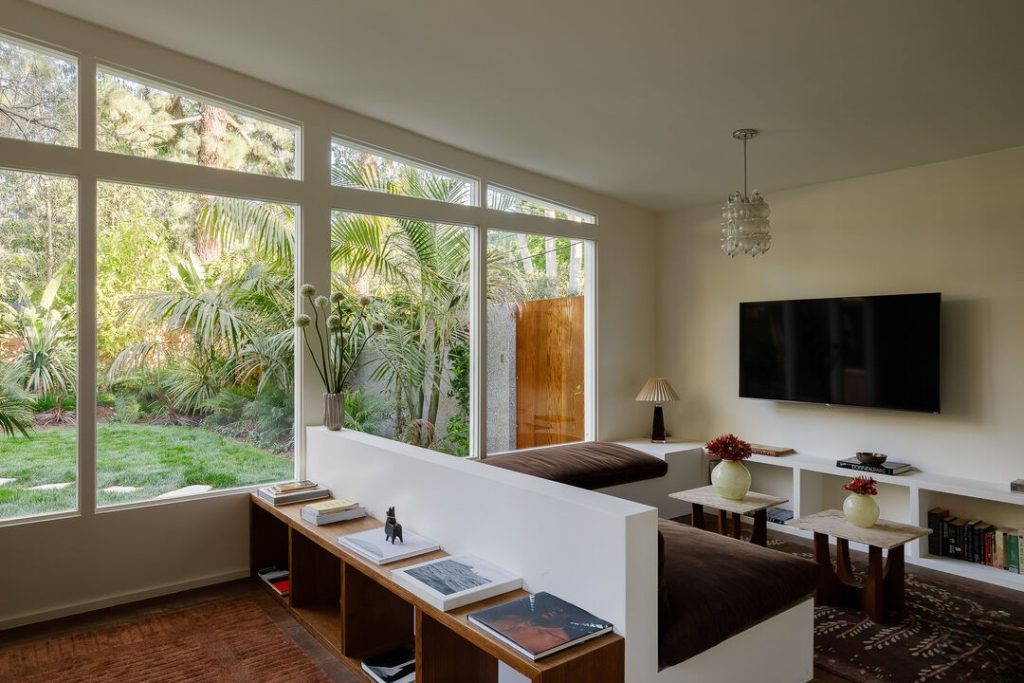 Hollywood Hills Iconic Post and Beam by Lauren Caris Cohan and MRJ Studios