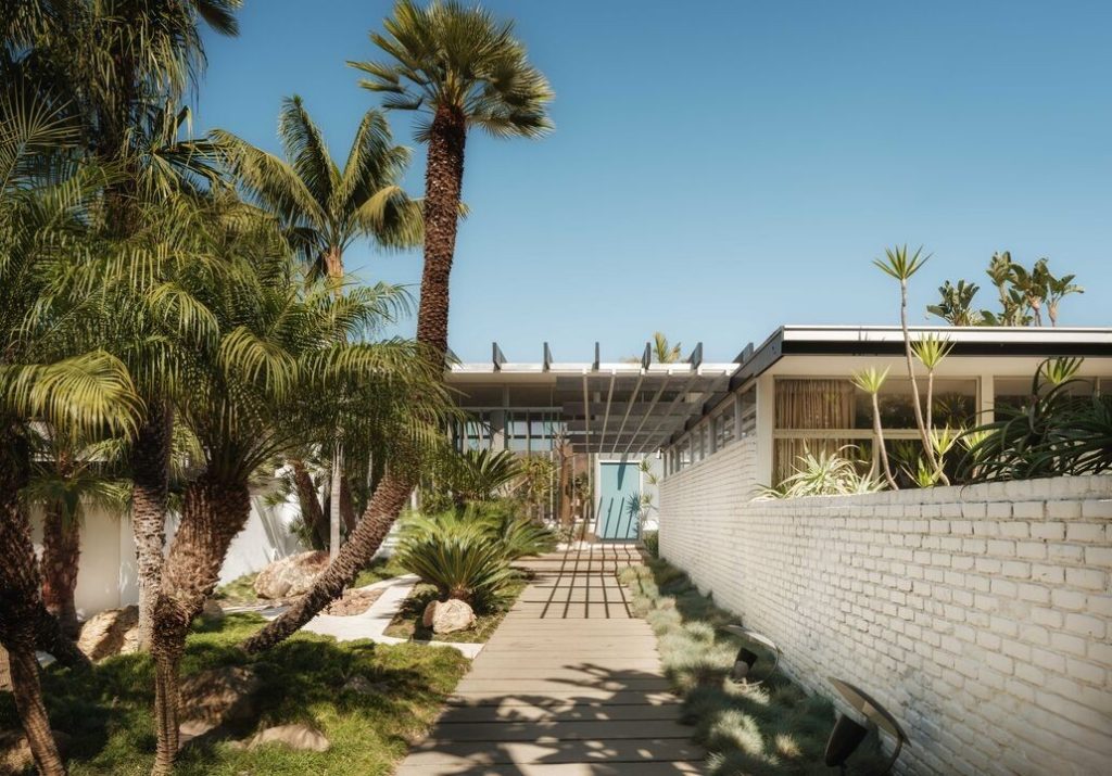 Santa Monica the Strick House Oscar Niemeyer