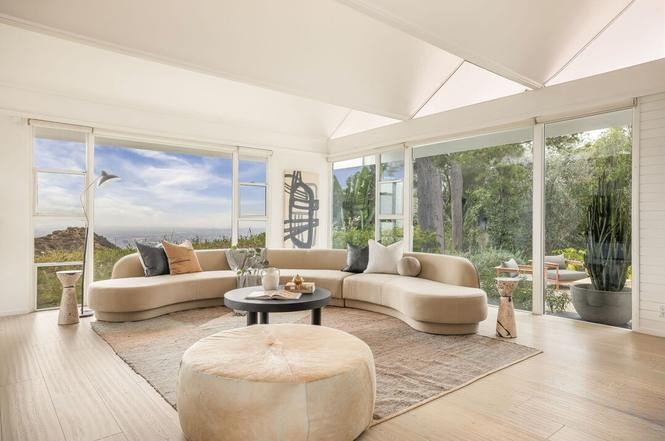 Hollywood Hills Sunbow House by Val Powelson