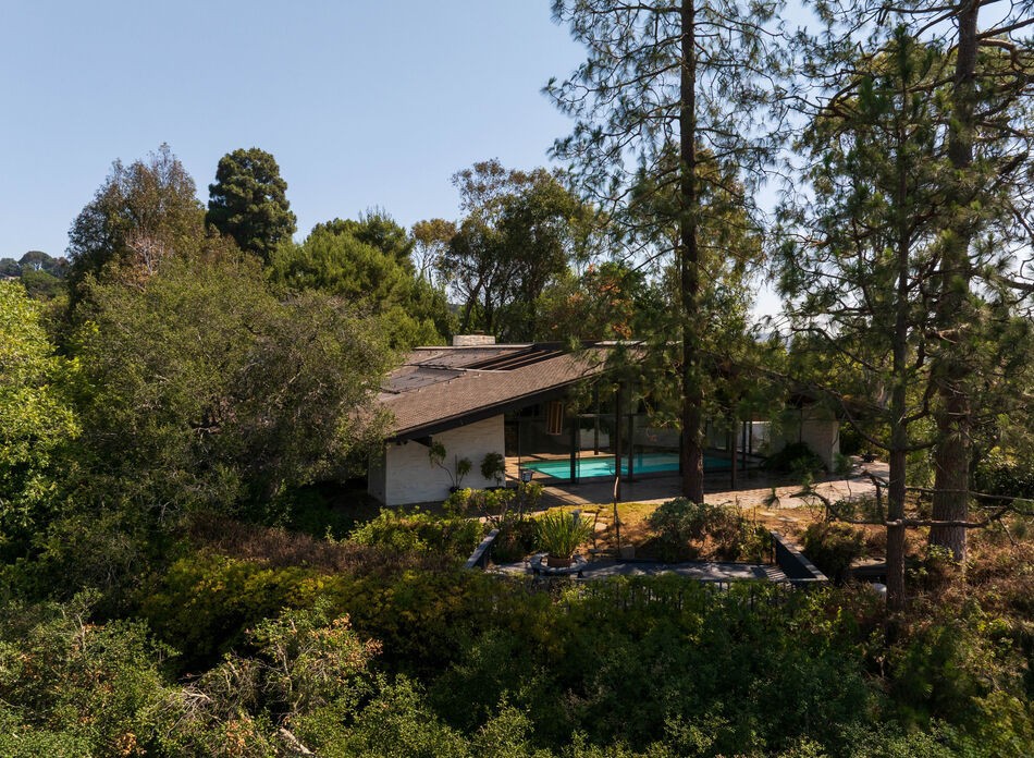 Bel Air the Dr. Richard Henry House by Cliff May