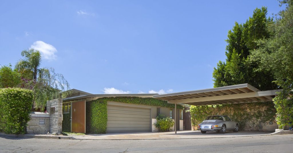 Hollywood Hills The Jack Lucas Residence AKA 'Pyramid Bungalow’ by Eric Black
