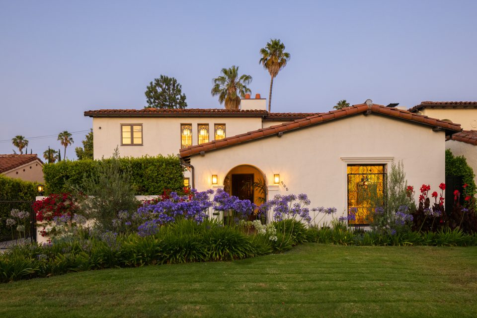 Spanish Colonial Revival home located in prime Miracle Mile HPOZ