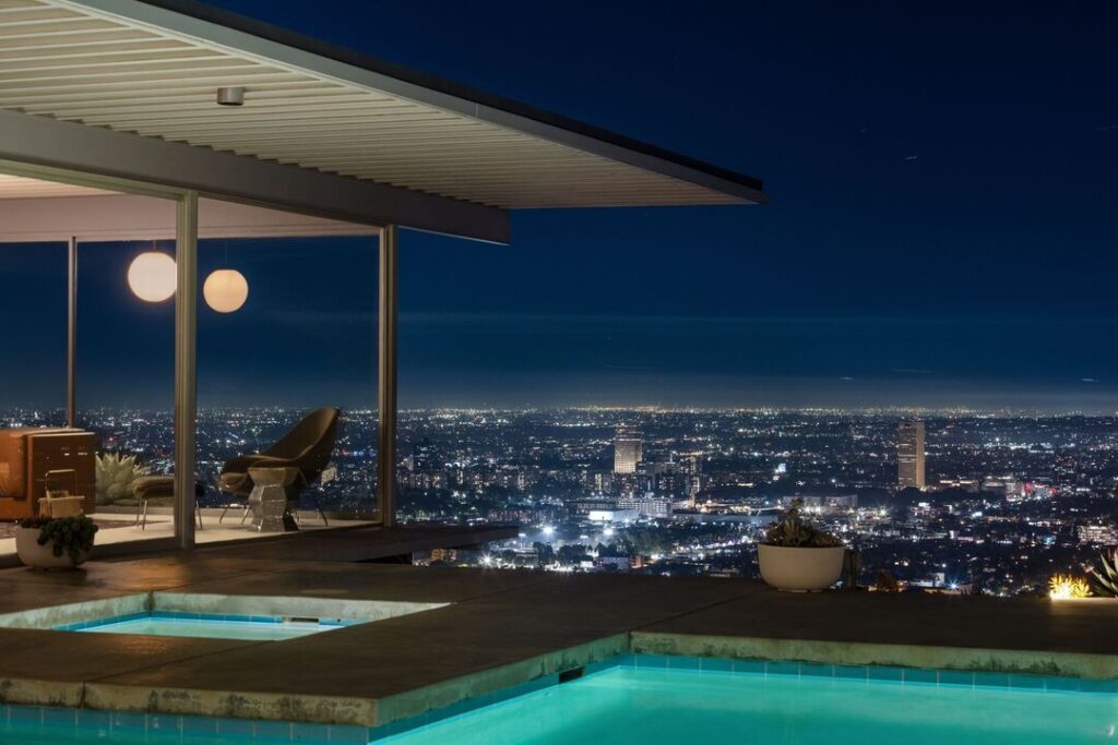 Hollywood Hills The Stahl House, aka Case Study House 22, Pierre Koenig